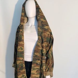 NSF Camouflage Hooded Jacket